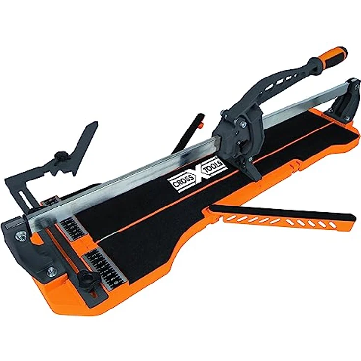 Cross Tools 68659 CUT 730 manueller Fliesenschneider, schwarz-orange – Bild 2