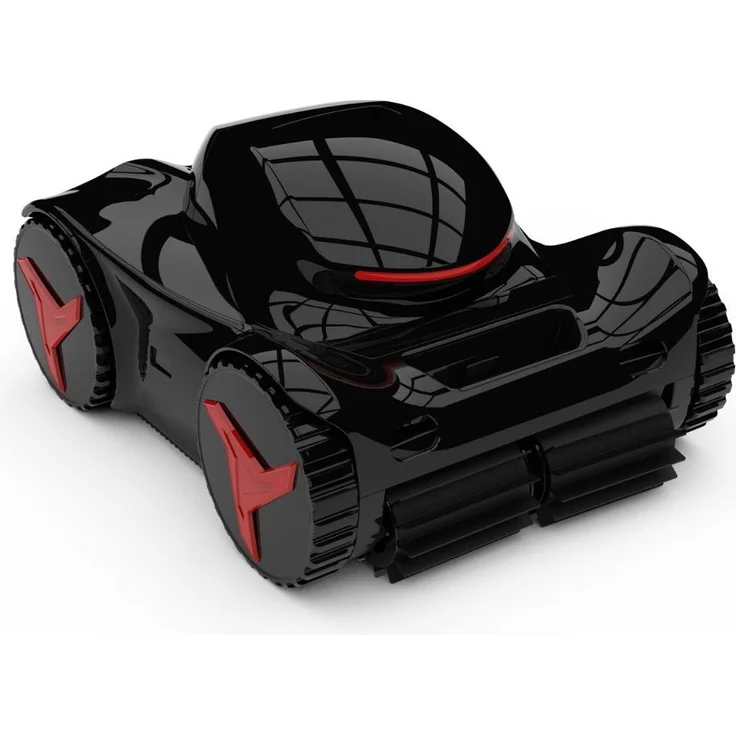 Inverquark iGarden Poolroboter M1 kabellos, intelligenter Poolreiniger mit KI-Technologie, 4 Reinigungsmodi, geeignet für Pools bis 15 m, rot