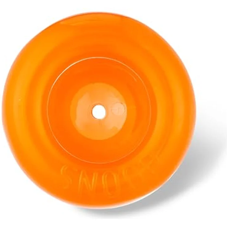 Outward Hound Planet Dog Orbee-Tuff Snoop, Interaktives Snackball-Spielzeug für Hunde, orange, groß, fördert langsames Fressen, robustes Design, hergestellt in den USA – Bild 1