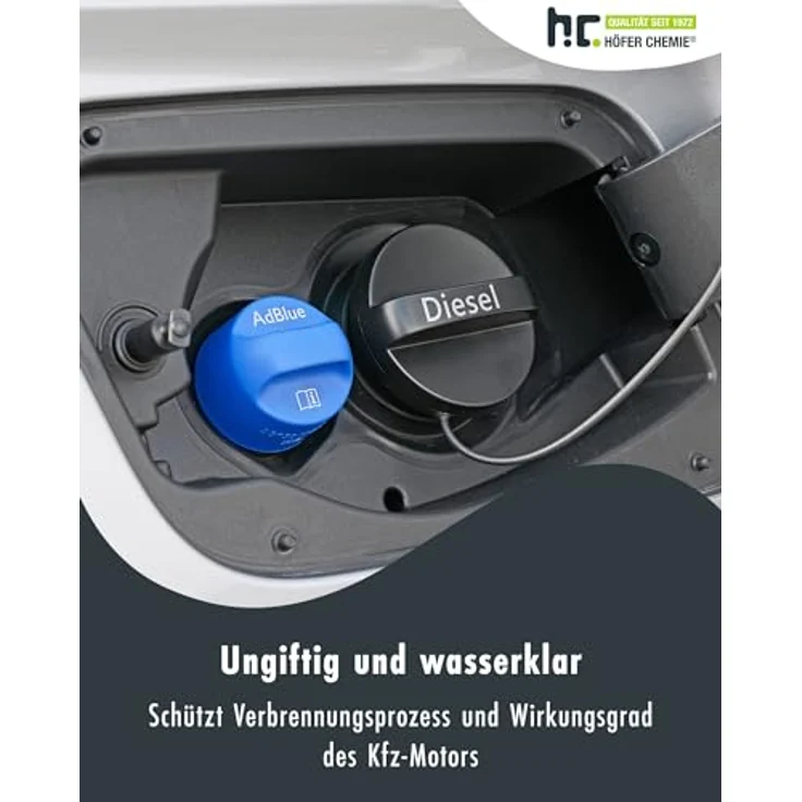 Höfer Chemie AdBlue Harnstofflösung, 20L Kanister für SCR-Abgasnachbehandlung, empfohlen für Euro-6-Norm – Bild 4