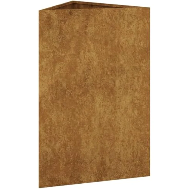 vidaXL Pflanzkübel, Pflanzkasten 50x43x75 cm aus Cortenstahl, wetterfest und rostig – Bild 3