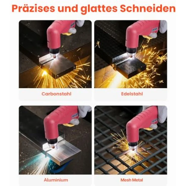 VEVOR Plasmaschneider 65A, Pilotlichtbogen-Plasmaschneidgerät mit 2T/4T-Funktion, einstellbarer PT-Zeit, Digitalanzeige und IGBT-Wechselrichter für Heimreparaturen und Werkstätten – Bild 3