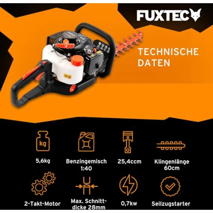 FUXTEC Benzin-Heckenschere FX-MH123ECO – Bild 3