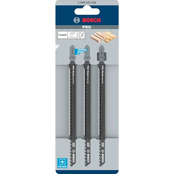 Bosch Professional Zubehör 2608633A32 Stichsägeblatt T 344 DP – Bild 2
