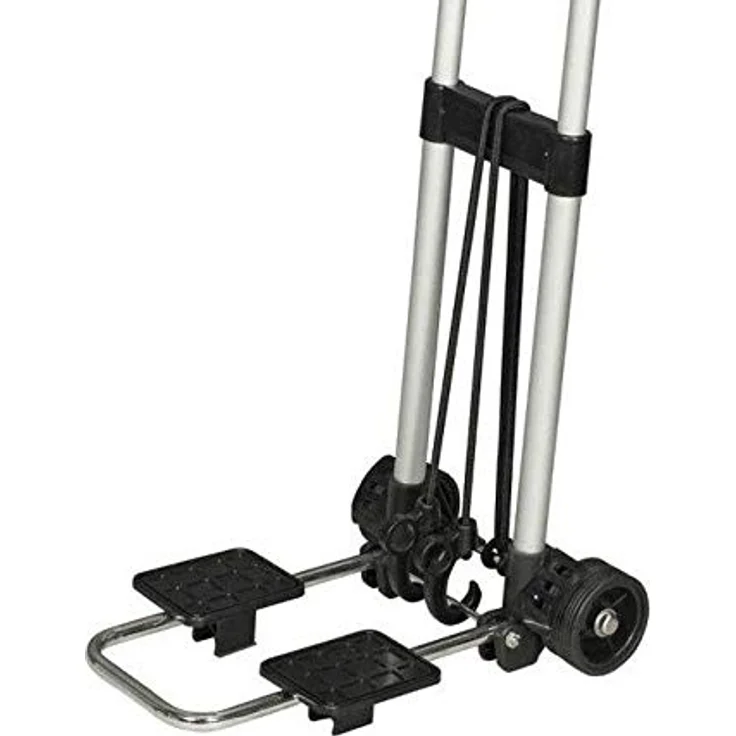 BRUNNER Mini Rolly Sackkarre, faltbare Transportkarre für Camping und Outdoor, 30 kg Belastbarkeit, inkl. Spanngurt – Bild 2