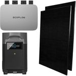 EcoFlow Balkonkraftwerk 800W Komplettset PowerStream mit DELTA Pro Extra Battery
