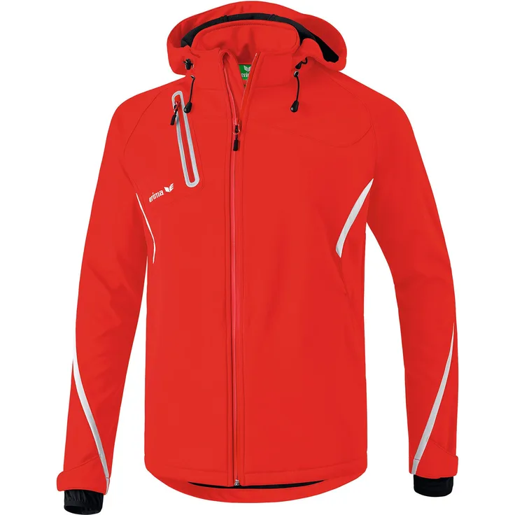 Erima Softshelljacke Kinder Softshelljacke Function, atmungsaktiv und wasserabweisend, schwarz
