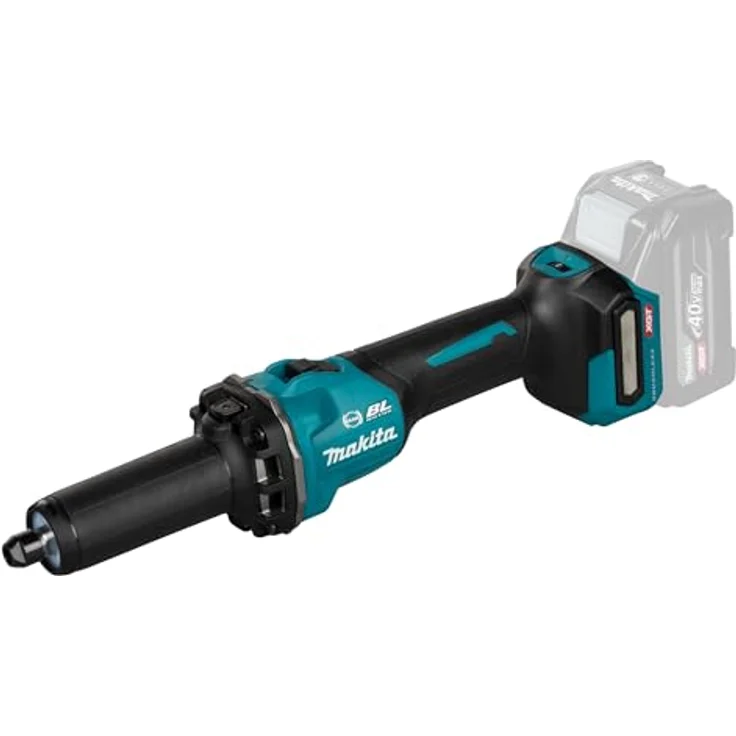 Makita Akku-Geradschleifer 40V GD001GZ, leistungsstarker Schleifer mit XPT und AFT, für Schleifstifte bis 38 mm Ø – Bild 1