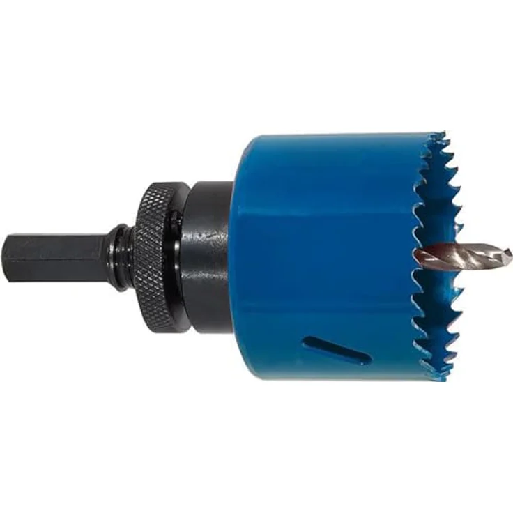 Klint Airfit Kreisschneider Ø 57 mm 20000KS, für Kunststoffrohre mit Ø 10 mm Aufnahme und Ø 6 mm Zentrierbohrer – Bild 1