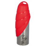 Trixie Flasche mit Trinknapf Edelstahl Kunststoff 700 ml