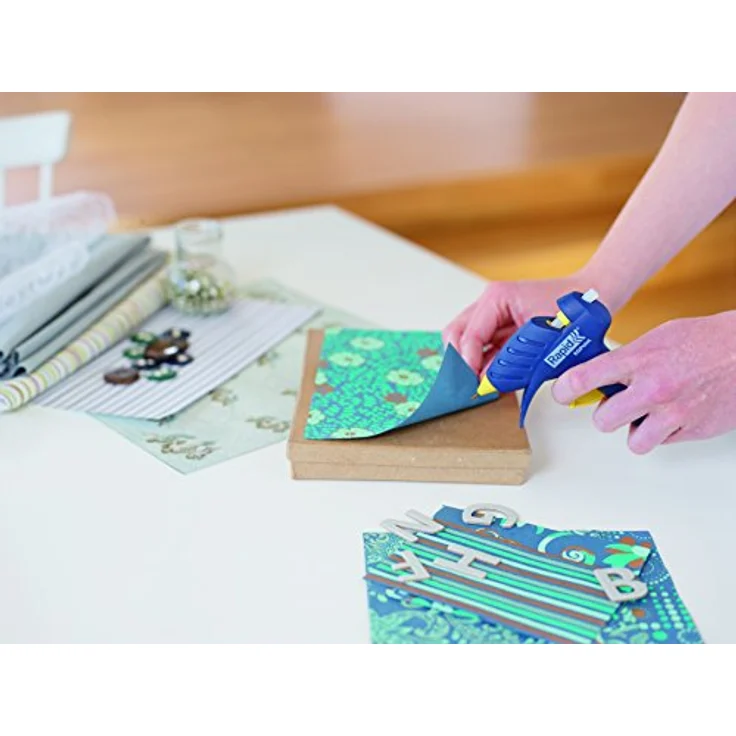 Rapid Heißklebesticks Transparent Universal, 250g Klebesticks 100mm Länge, Universeller Hei?kleber, für Heißklebepistole 7mm – Bild 3