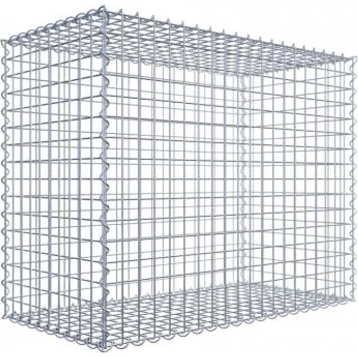 Gabiona Gabione 100 cm x 80 cm x 50 cm (L x H x T), Maschenweite 5 cm x 5 cm, Spirale
