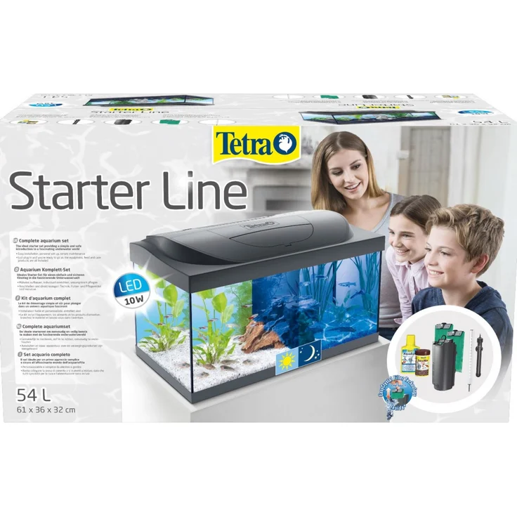 Tetra Aquarium Starter Line LED 54 L Starter Set – Bild 1