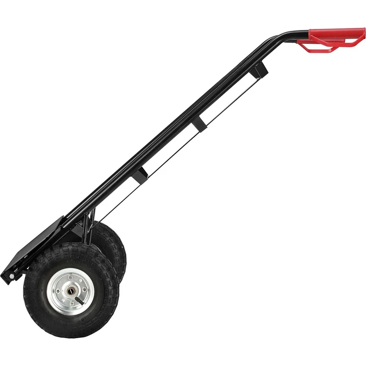 Juskys Sackkarre Basic klappbar | 100 kg belastbar | große Luftreifen | Kunststoff Griffe | Stahl – Bild 9