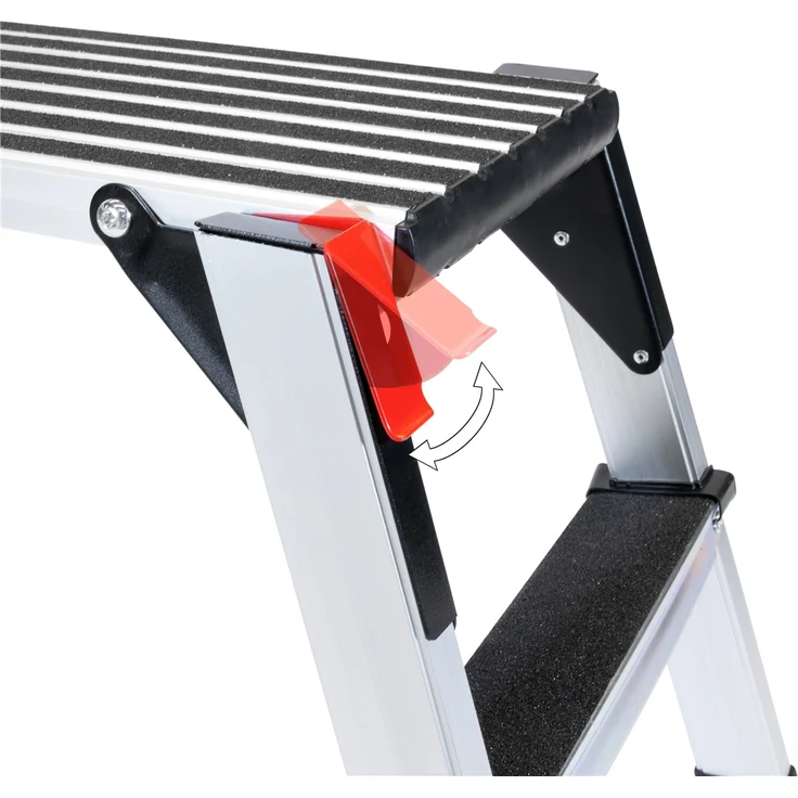 GÜDE GAAP 960 Aluminium Arbeitsplattform Leiter Tritt Trittleiter Hocker – Bild 3