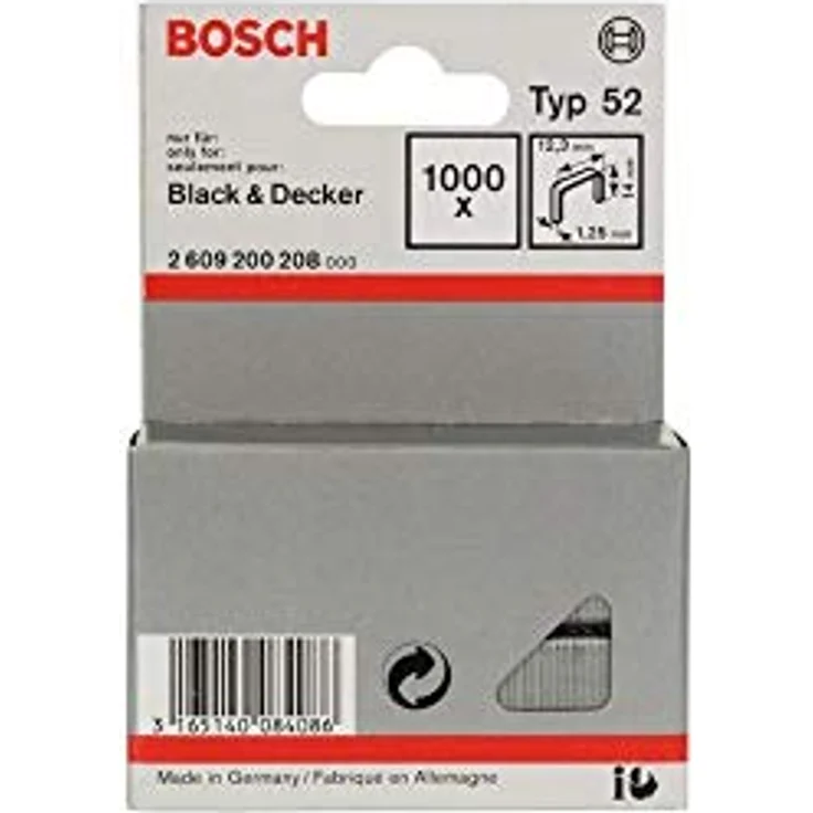 Flachdrahtklammer Typ 52, 12,3 x 1,25 x 14 mm – Bild 2