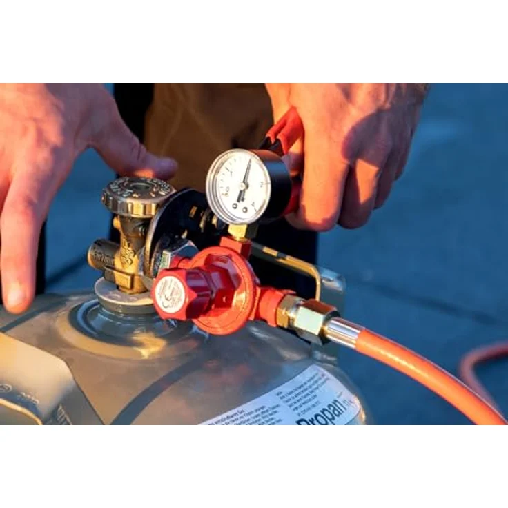 ROTHENBERGER Industrial Propan Gas Schlauch Leitung 2,5 m 2 x G 3-8''L 032201E – Bild 5