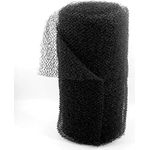 Aquagart Böschungsmatte Krallmatte 20mm, stabile Ufermatte aus Wirrgewebe, UV-stabil und witterungsbeständig, schwarz