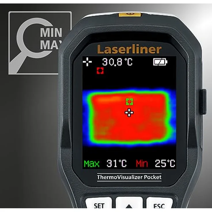 Laserliner ThermoVisualizer Pocket Wärmebildkamera -20 bis +650°C 9Hz – Bild 4