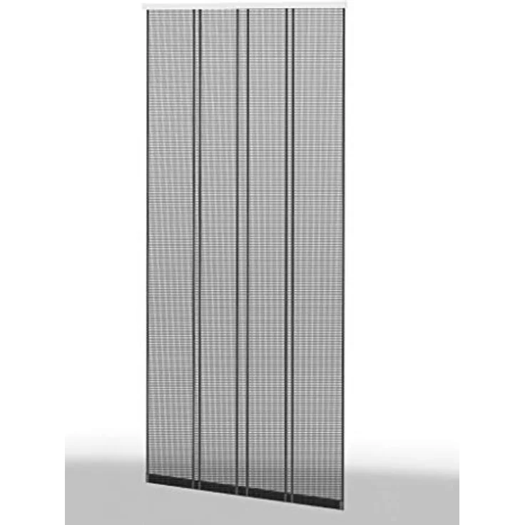 Klemm Lamellenvorhang 100x220cm Profil anthrazit Lamelle anthrazit 101430107-VH – Bild 4