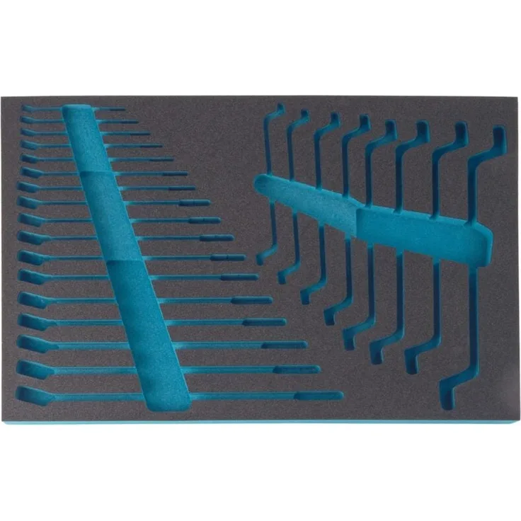 Hazet 2-Komponenten Weichschaum-Einlage Art.Nr. 163-30/25, unbestückt, 519 x 342 mm, Made in Germany