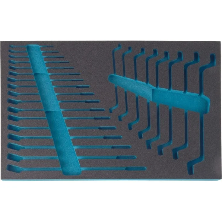 Hazet 2-Komponenten Weichschaum-Einlage Art.Nr. 163-30/25, unbestückt, 519 x 342 mm, Made in Germany