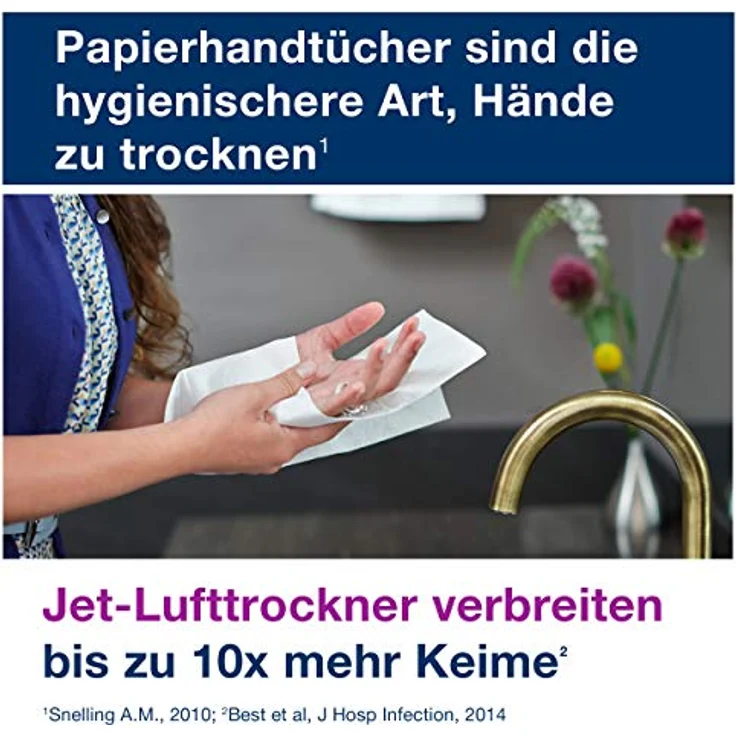 Tork PeakServe Spender für Endlos Papierhandtücher schwarz H5, hohe Kapazität mit patentiertem Endlos-System, 49,1 cm Höhe, 250 % mehr Kapazität – Bild 4