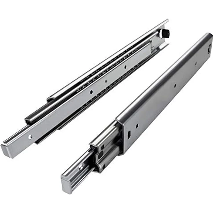 SOTECH Vollauszug 90 Kg, 1150 mm, geräuscharm mit gehärteten Stahlkugeln, 1 Paar – Bild 1