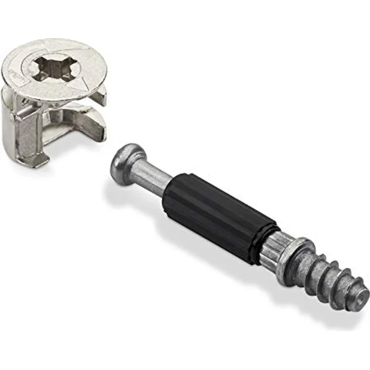 50 Stück HETTICH Korpusverbinder Exzenter RASTEX 15 (Ø 15 mm) und Einschraubdübel Twister DU 232 T (6 x 11 mm) Möbelverbinder von SOTECH - Preisvergleich