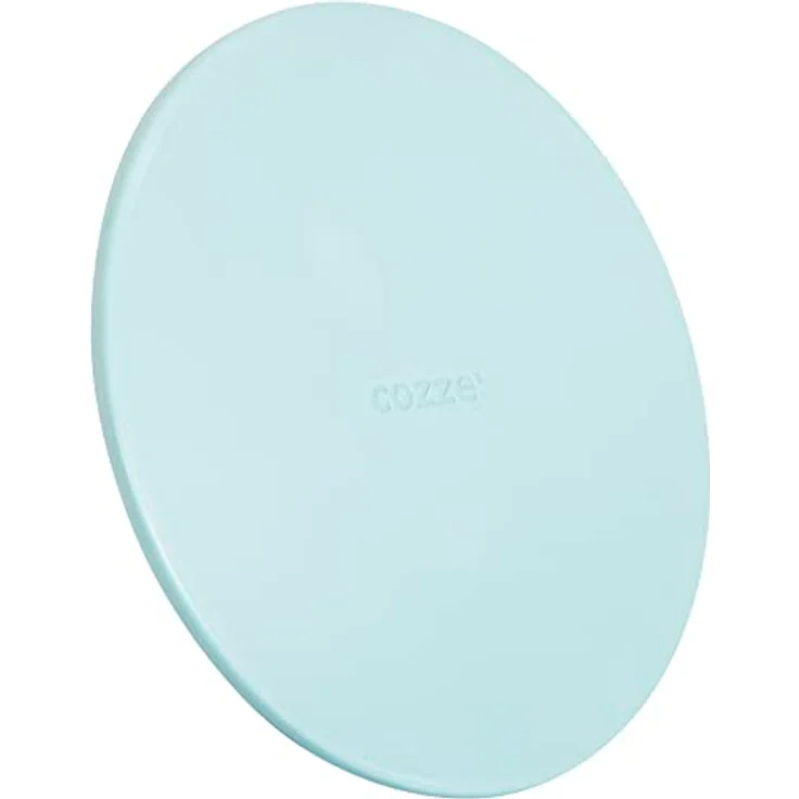 cozze® Pizzabrett aus Kunststoff Ø350x10 mm hellblau – Bild 4