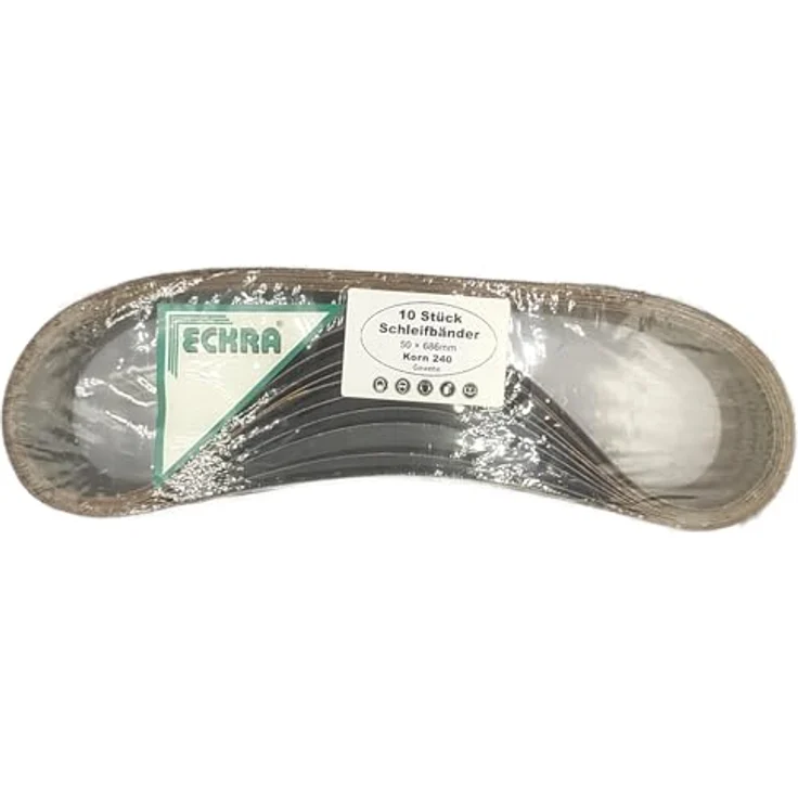 Schleifbänder Eckra 50 x 686 mm P 240 Schleifband Schleifpapier Schmirgelpapier (10) – Bild 3