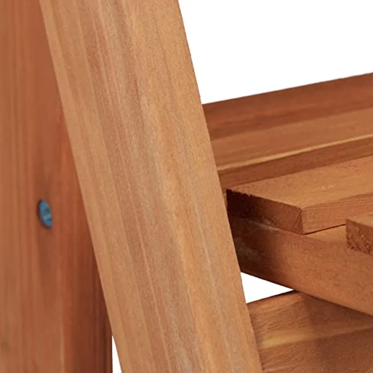 relaxdays Blumenständer Blumentreppe aus Holz, M - Mehrstöckige Blumenetagere für Ihre grünen Schätze, Tannenholz, Indoor-Nutzung, platzsparend zusammenklappbar – Bild 9