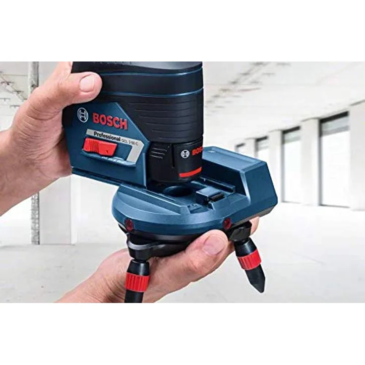 Bosch Professional 0601092800 RM 3 Motorgetriebene Halterung mit Bluetooth für GCL 2-50 C-CG inkl. Akkus (RM 3 + RC 2 + Batterien + BM 3 Clip + Adapter), 240 V – Bild 2