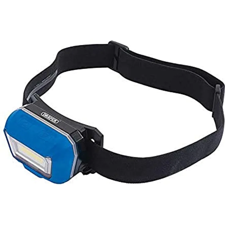 Draper W 54374 Stirnlampe, wiederaufladbar, COB LED, 3 W