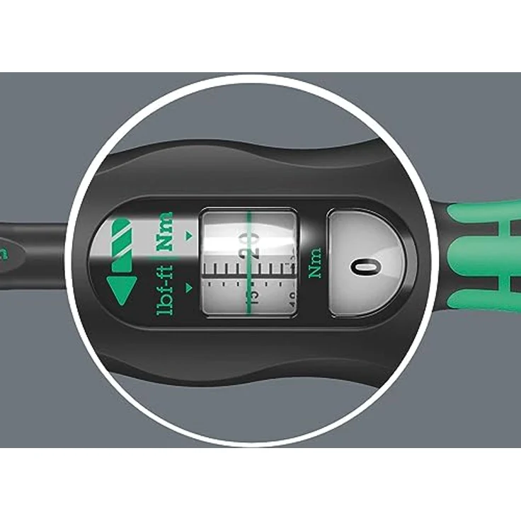 Wera '05075652001 Click-Torque X 2 Drehmomentschlüssel für Einsteckwerkzeuge, 9x12 x 10-50 Nm – Bild 6