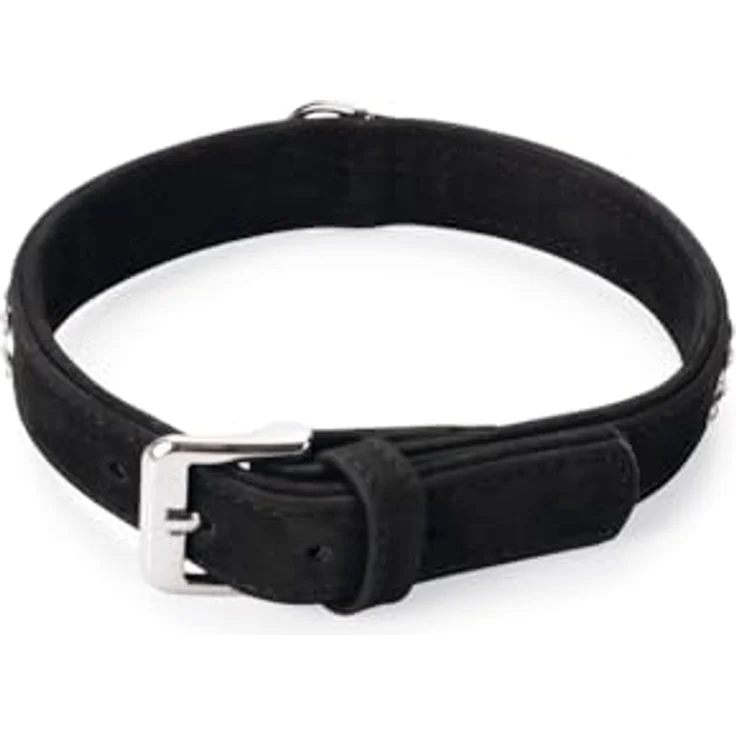 Karlie Halsband Buffalo Strass (M, Hund, Spazieren), Halsband + Leine – Bild 2