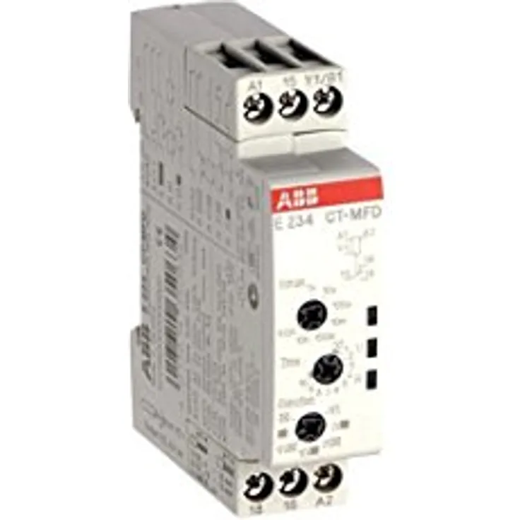 ABB e234ct-mfd Timer, Zeitschaltuhr mit ansprechverzögerter und rückfallverzögerter Funktion
