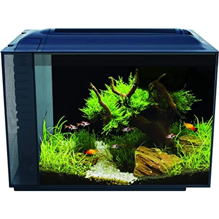 Fluval Spec XV Aquarium, mit 60L Fassungsvermögen, in schwarz, 1 Stück (1er Pack) – Bild 1