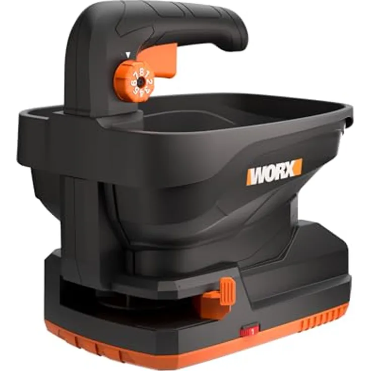 WORX WG869E.9 Universal Akku Streuer 20V, 3,3-Liter-Tank für bis zu 550 m², kabellos ohne Akku & Ladegerät
