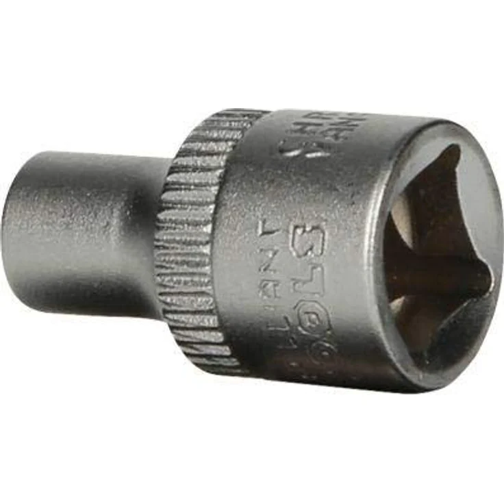 Brilliant Tools Torx-E-Stecknuss E8, 3/8" Innenvierkant-Antrieb, Chrom-Vanadium-Stahl, 28 mm Länge, matt verchromt – Bild 3