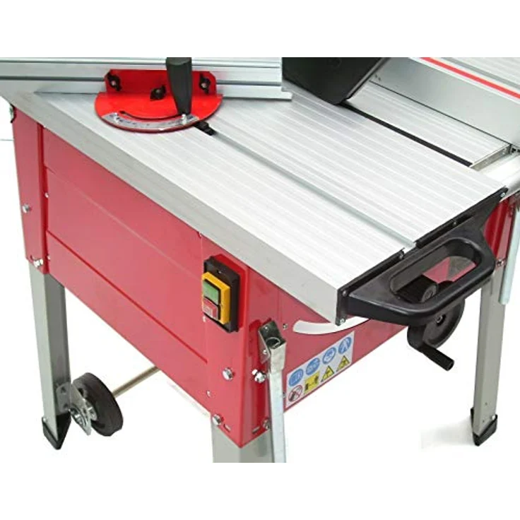Apex Formatkreissäge 315 Tischkreissäge, vielseitig & kompakt, 73mm Schnitthöhe, Alu-Profil, 2200W, blau – Bild 6