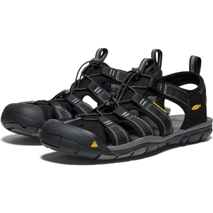 Keen Clearwater Cnx M Outdoorsandale, Sicherheitssandale mit Razor-Siped Laufsohle, grau – Bild 4