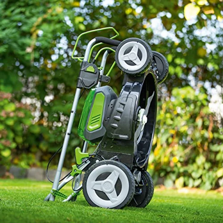LUX-TOOLS A-RM-2x20/46 Akku-Rasenmäher Set für Rasenflächen bis 700 m² inkl. 2 Akkus, Doppel-Ladegerät & Fangkorb (50 l) | Selbstfahrender 40V (2X 20V) Rasenmäher mit 4,0Ah & 46 cm Schnittbreite – Bild 5
