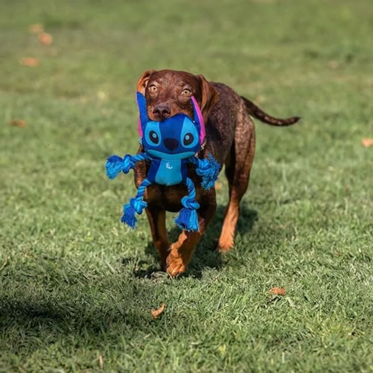 Cerda Outdoor-Spielzeug Disney Stitch, robustes Hundespielzeug aus Polyester für gesunde Zähne und Zahnfleisch – Bild 5