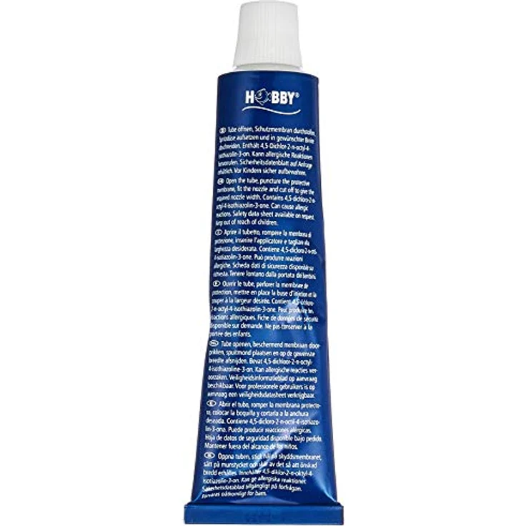 Hobby 11950 Silikonkleber, Tube, 75 g, transparent – Bild 2