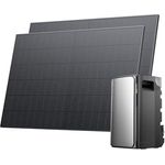 EcoFlow STREAM Ultra 1,92 kWh Balkonkraftwerk mit Batteriespeicher, 2 × 400 W Solarpanels, 2800 W Solareingang (4 MPPT)
