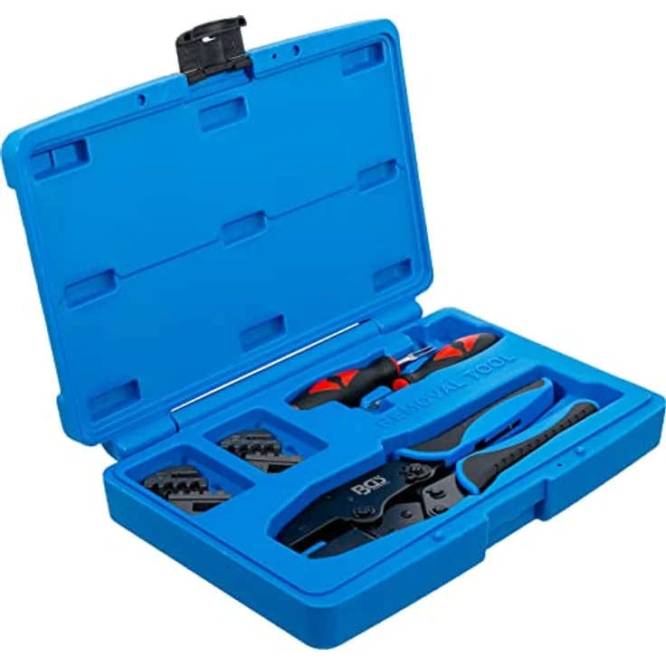 BGS 70929 | Crimpzangen- und Stecker-Entriegelungs-Werkzeug-Satz | mit 2 Paar Backen – Bild 2