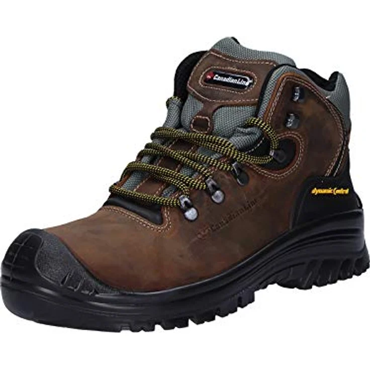 Canadian Line Stelvio Arbeitsschuh, S3 SRC, Kunststoffkappe, braun/schwarz – Bild 8