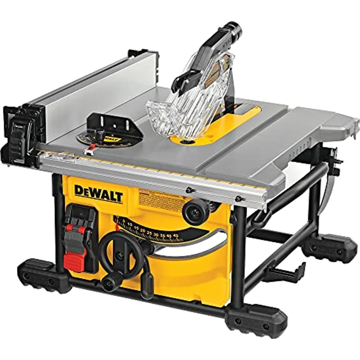 DeWalt Tischkreissäge mit Untergestell DWE7485RS-QS, Kreissäge, Tischsäge, Holzsäge - 1850W – Bild 2
