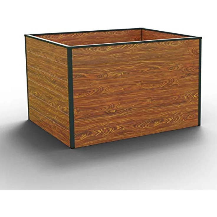 GFP Hochbeet Kräuter-Gemüse-Beet Aluminium Christina - 119x99x77cm formstabil und witterungsbeständig mit Aluminium-Hohlkammerprofilen - Made in Austria – Bild 1